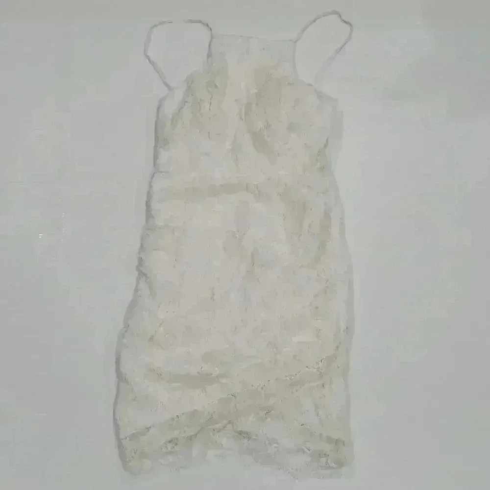 Speechless White Lace Dress Medium